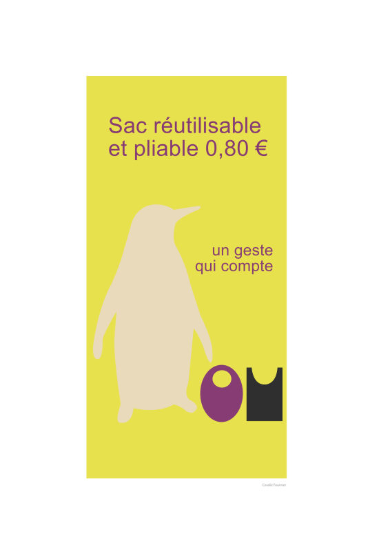 Reproduction d'une affiche de marketing au tracé vectoriel